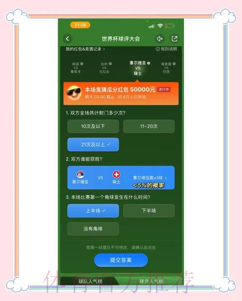 世界杯竞猜全攻略：掌控玩法，赢取大奖